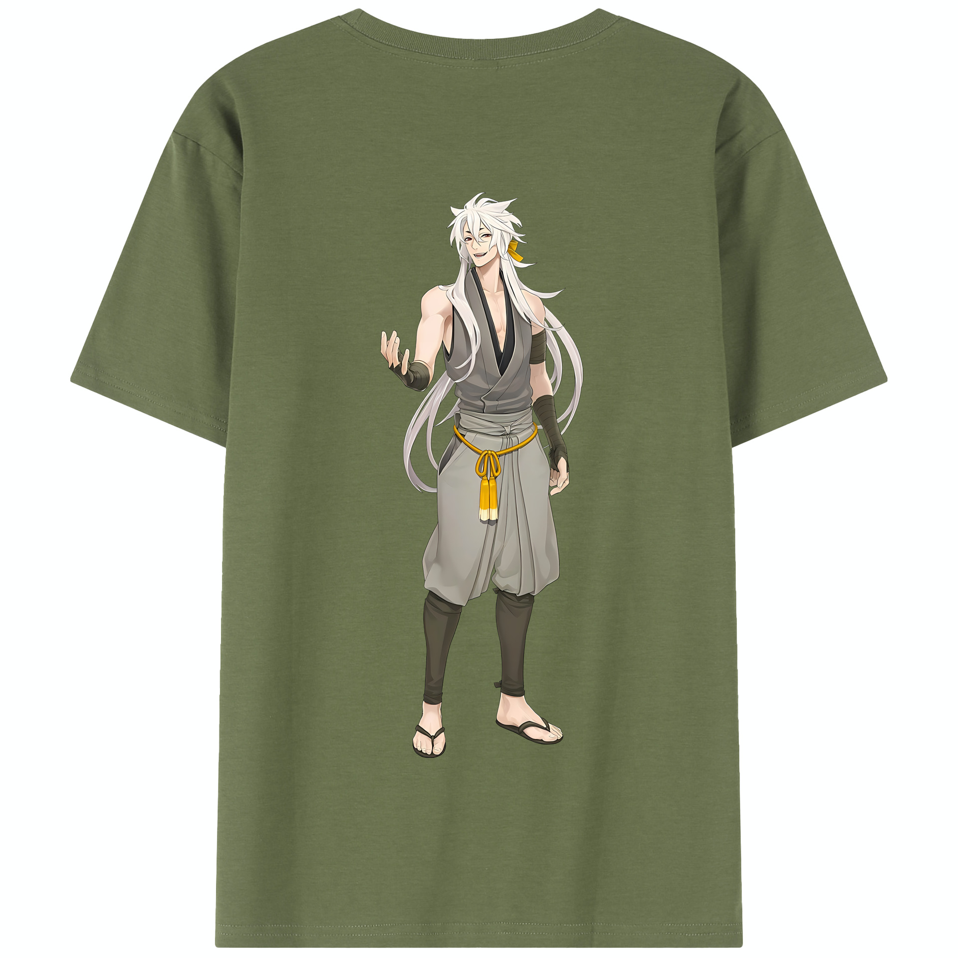 （画像用） 刀剣乱舞 Touken Ranbu 綿100％半袖Tシャツ（背面プリント）